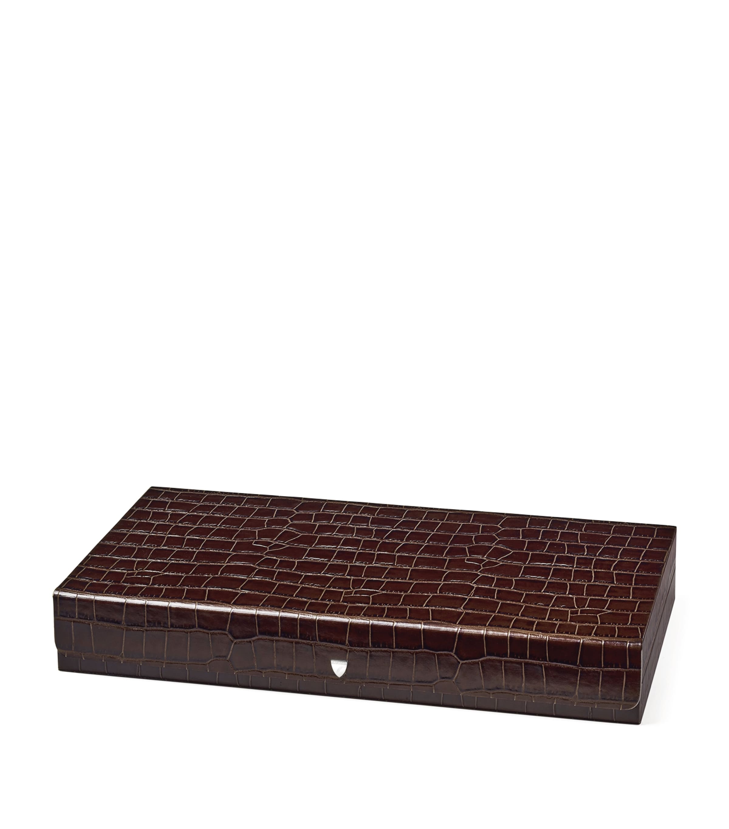 Aspinal of London leather backgammon set - British product