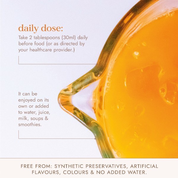 Fushi Turmeric Juice cold-pressed Ayurvedic tonic 500ml, imported from the UK