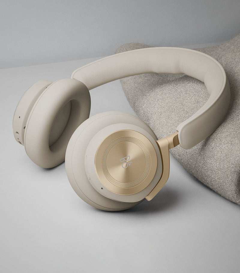Bang & Olufsen over-ear wireless headphones with active noise cancellation - British product