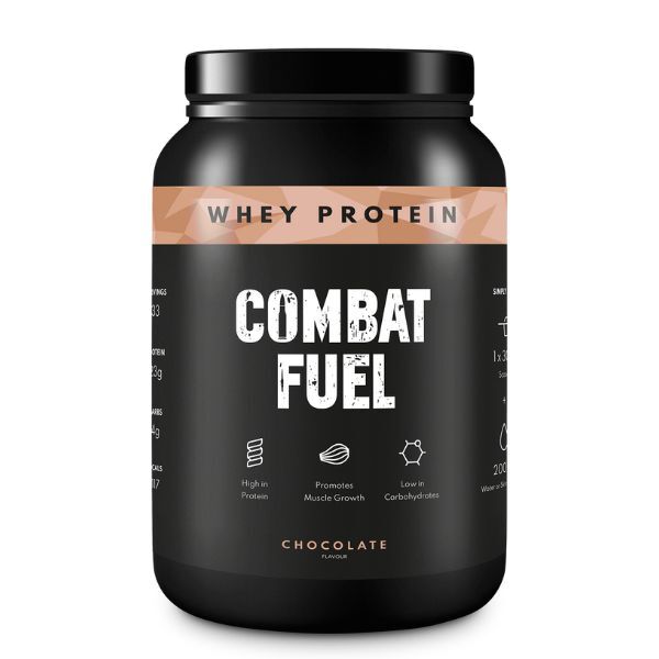 Combat Fuel Whey Protein Powder Chocolate 1KG GOODS Superdrug   