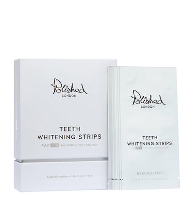 Harrods Polished London Teeth Whitening Strips- Buy online at McGrocer