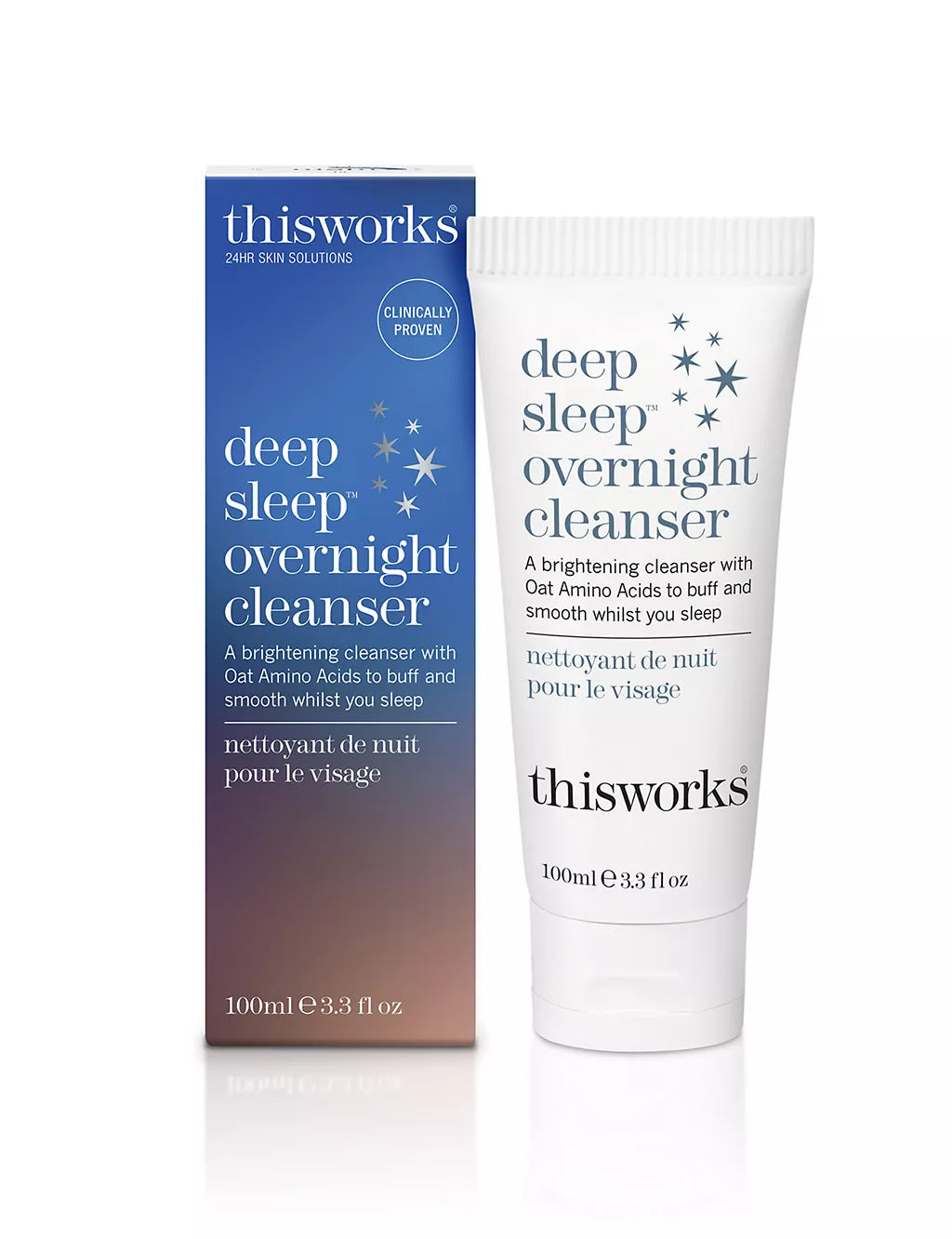 Deep sleep Overnight Cleanser 100ml Body Care M&S   