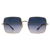 Ray-Ban Square RB1971 gold frame women sunglasses - British product