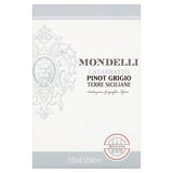 Mondelli Pinot Grigio 225cl GOODS Sainsburys   