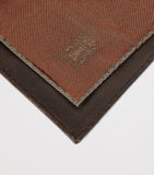 Brunello Cucinelli silk pocket square 35cm - British product