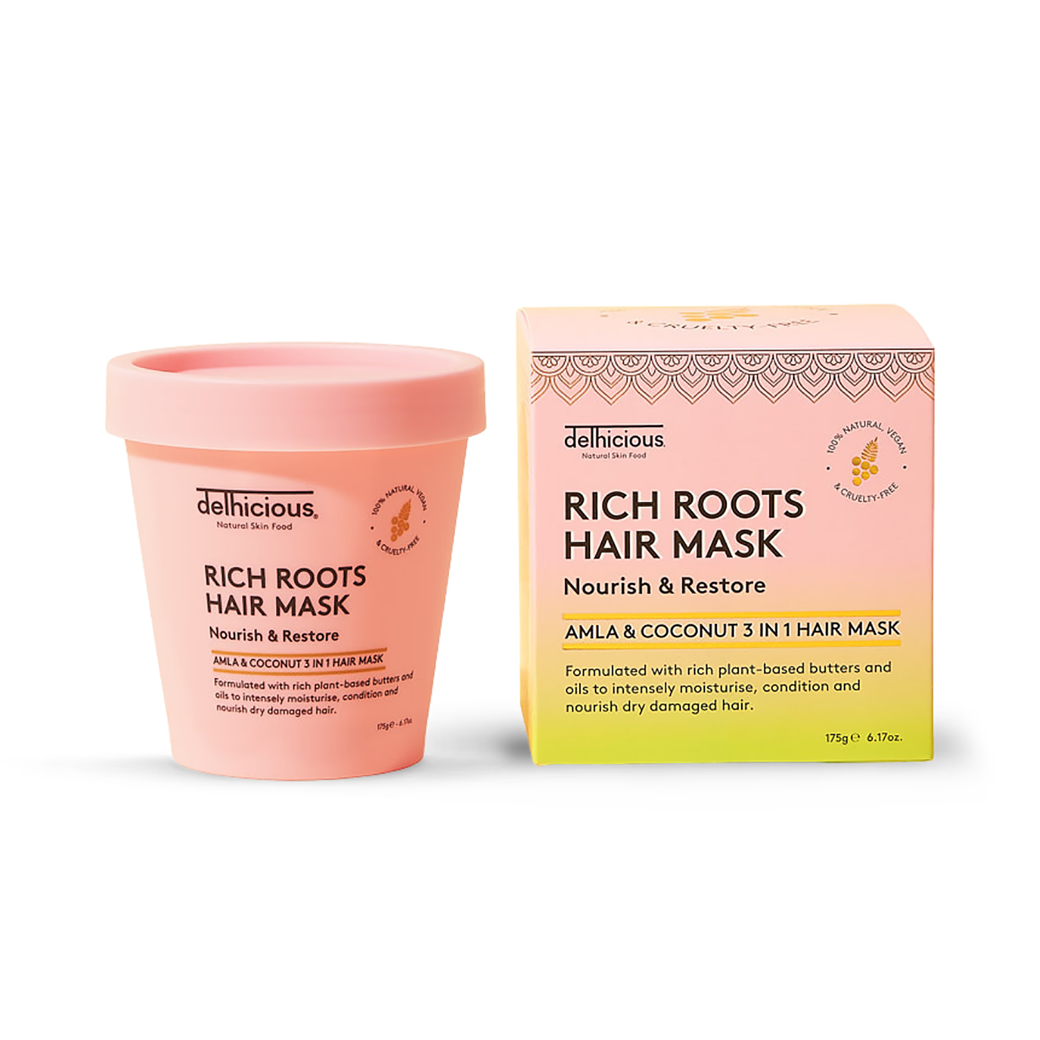 Rich Roots Repair & Restore hair mask, imported from the UK