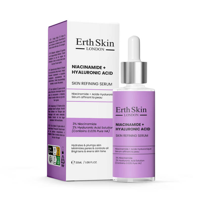 Erth Skin London Niacinamide Hyaluronic acid serum 30ml - British product