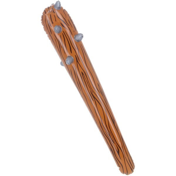 Smiffys inflatable caveman club brown 87cm, imported from the UK