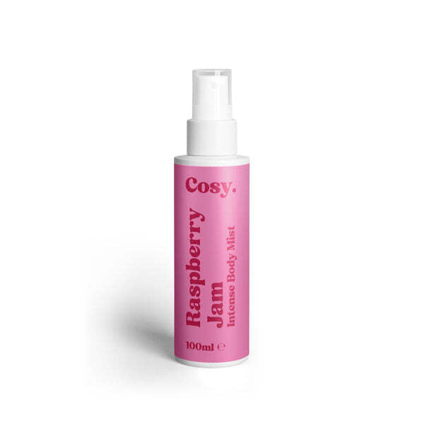 Cosy raspberry jam body mist 100ml - British product