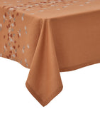 Alexandre Turpault linen embroidered tablecloth with vine and leaf pattern 170cm x 320cm - British product