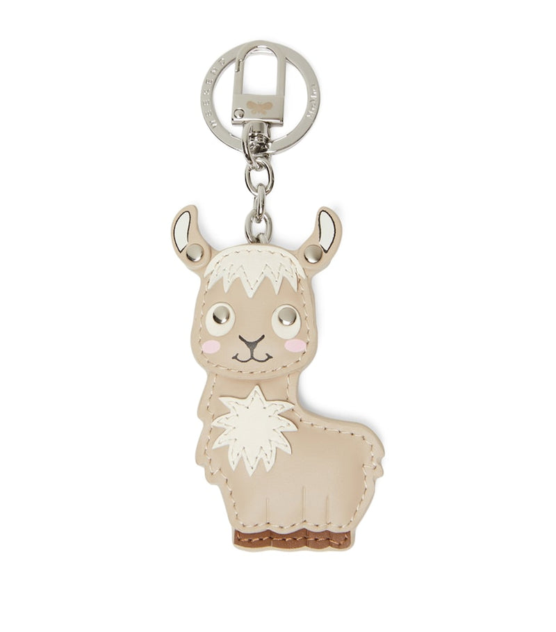 Weekend Max Mara leather llama keyring, UK version