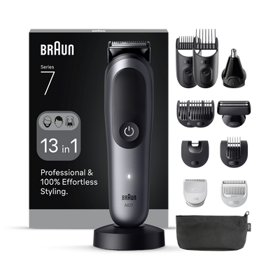 Holland & Barrett Braun All-in-One Series 7 13in1 Grooming Kit - Grey- Buy online at McGrocer