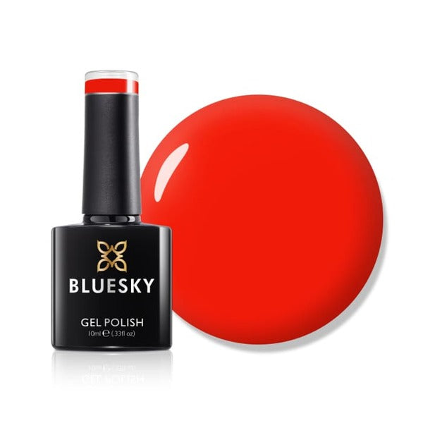 Bluesky red gel polish Be The Boss - British product