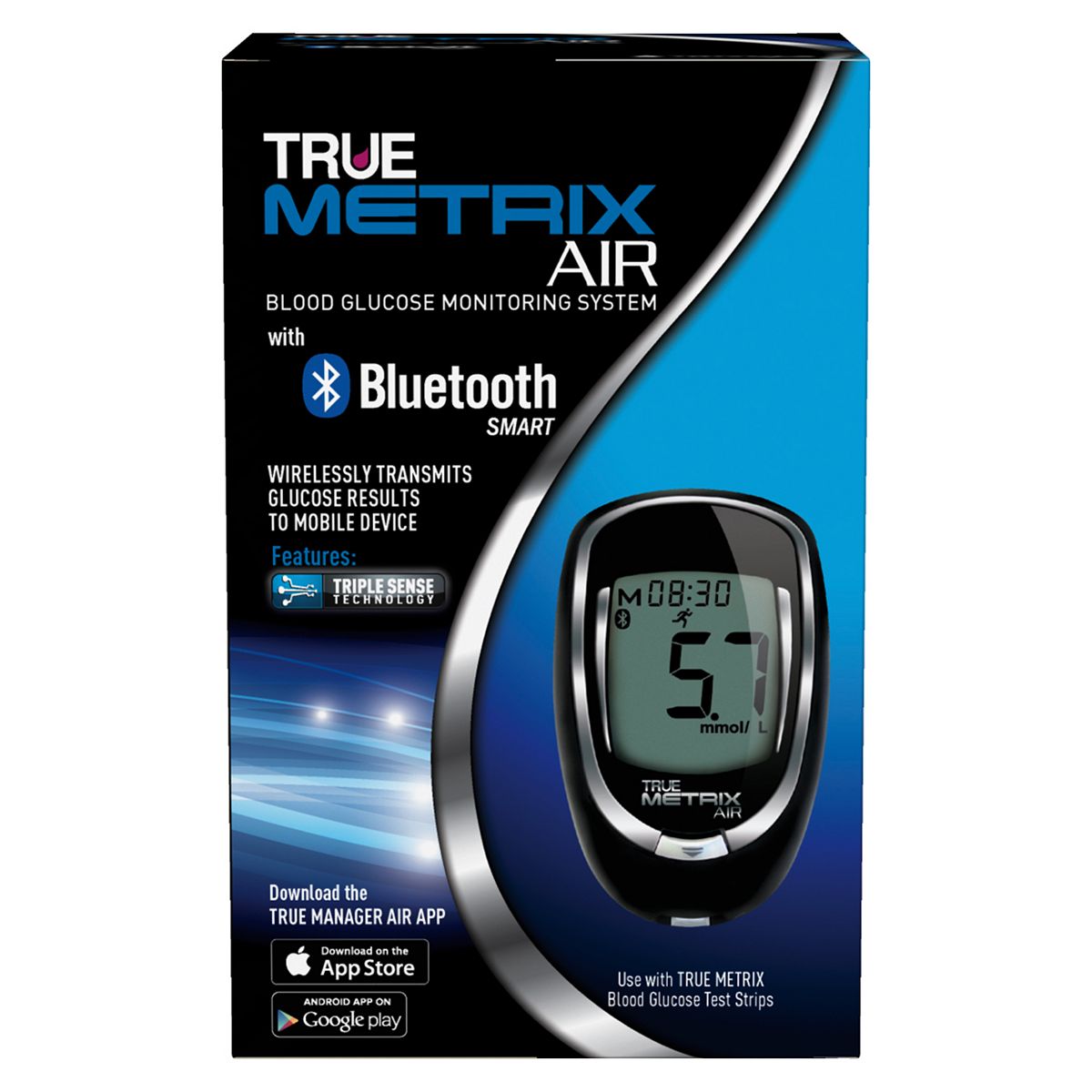 True Metrix Air Blood Glucose Monitoring System GOODS Boots   