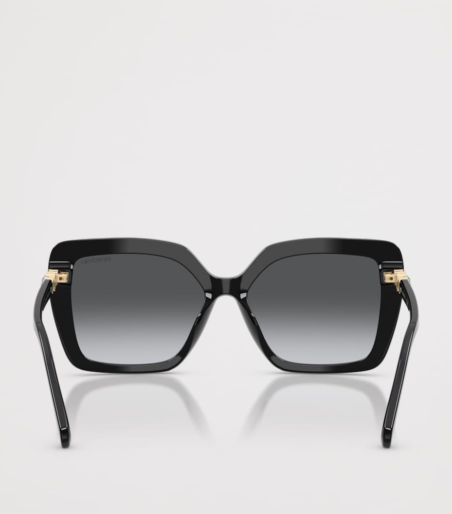 Swarovski butterfly sunglasses with acetate frame and UV protection (British brand)