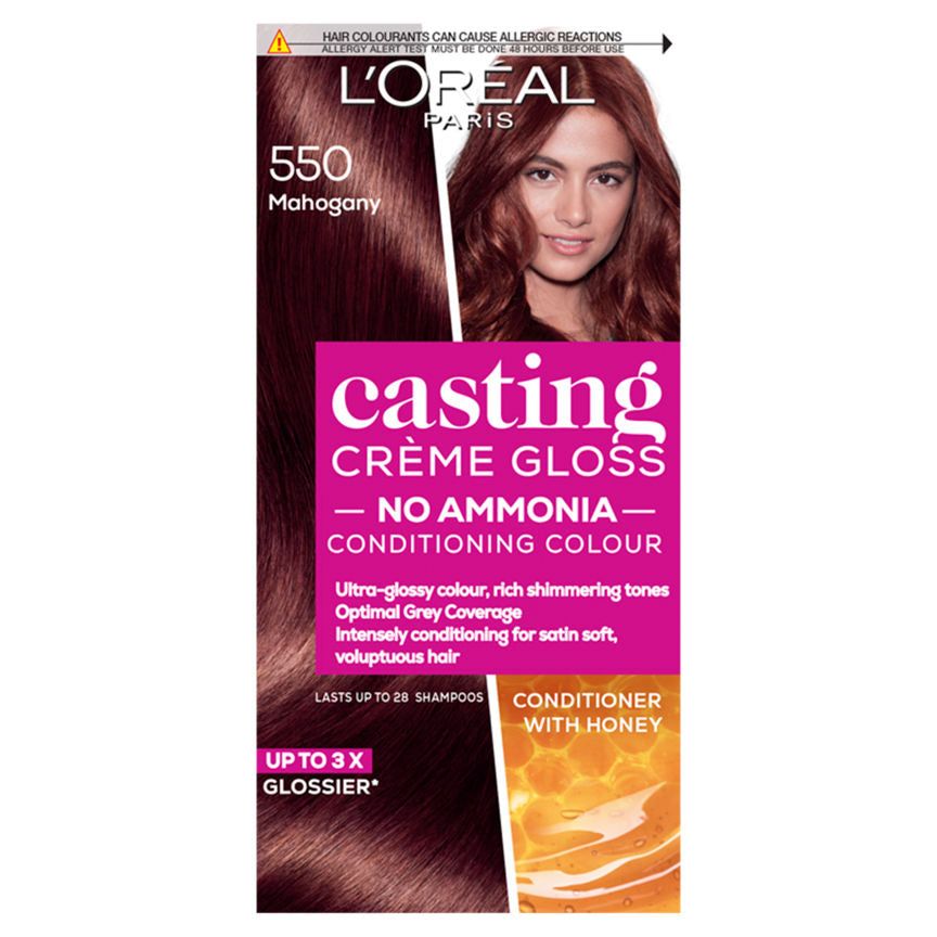 L'Oreal Casting Creme Gloss 550 Mahogany Semi Permanent Hair Dye