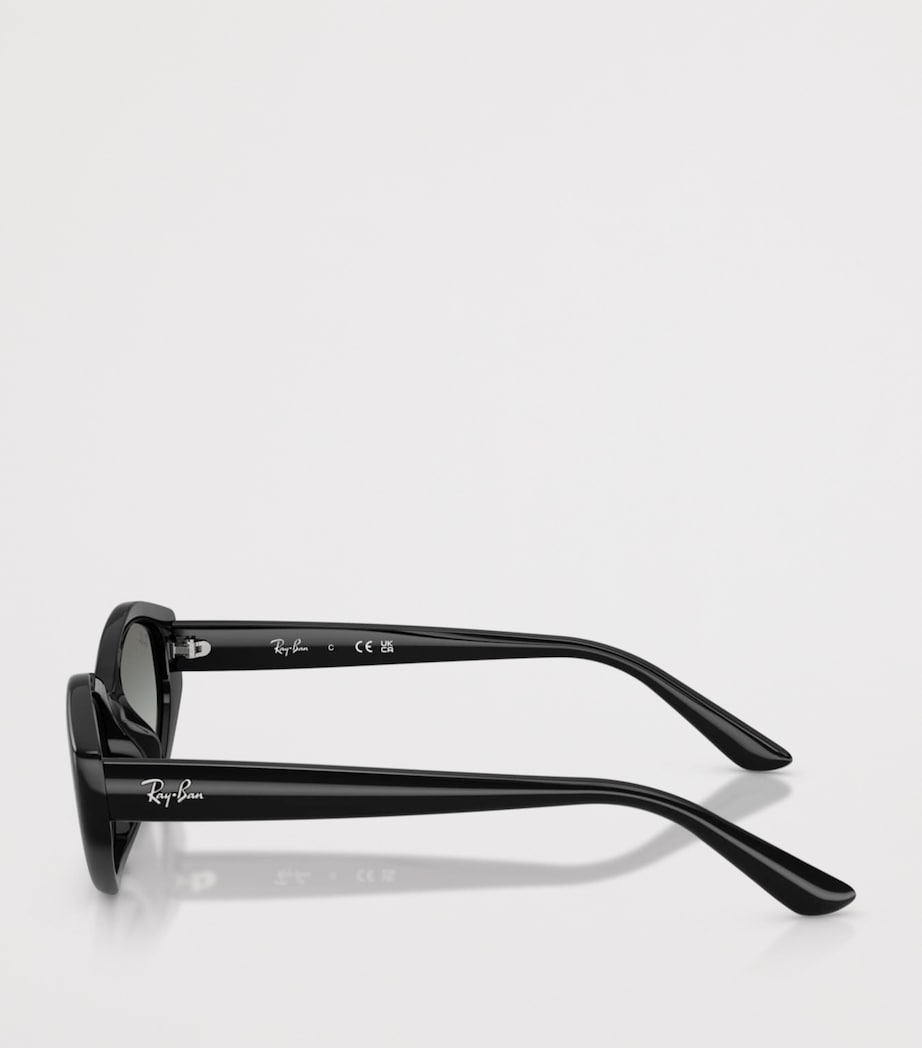 Ray-Ban RB4473D geometrical sunglasses, imported from the UK