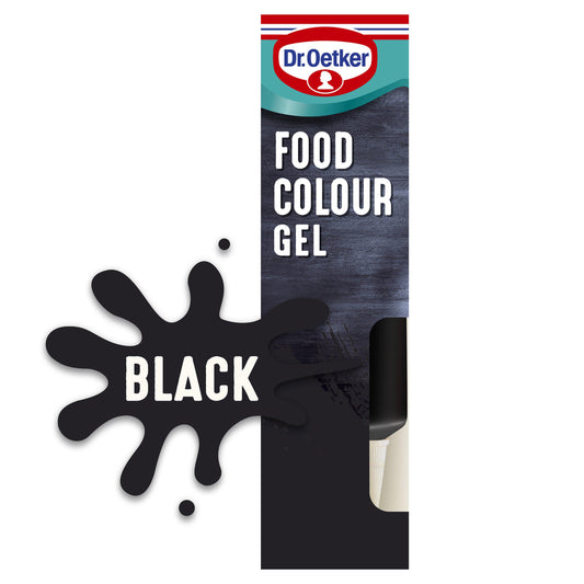 Dr. Oetker Extra Strong Black Food Colouring Gel 15g Baking Essentials Sainsburys   
