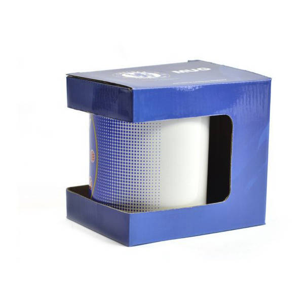 Chelsea FC halftone mug ceramic boxed 0.3kg - British product