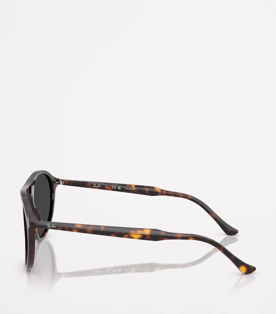 Ray-Ban RB2215 rounded square sunglasses, imported from the UK