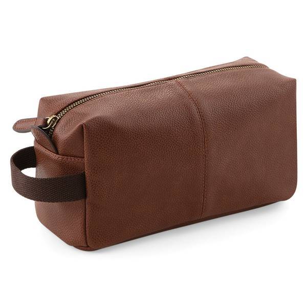 Quadra NuHide faux leather washbag, imported from the UK