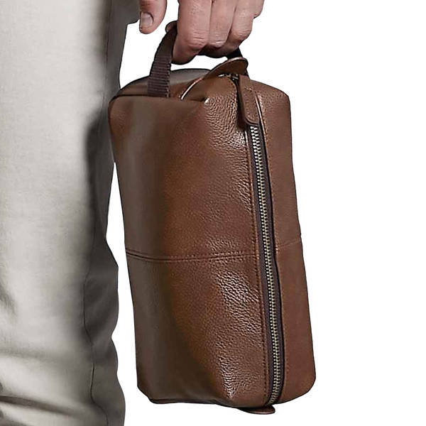 Quadra NuHide faux leather washbag, imported from the UK