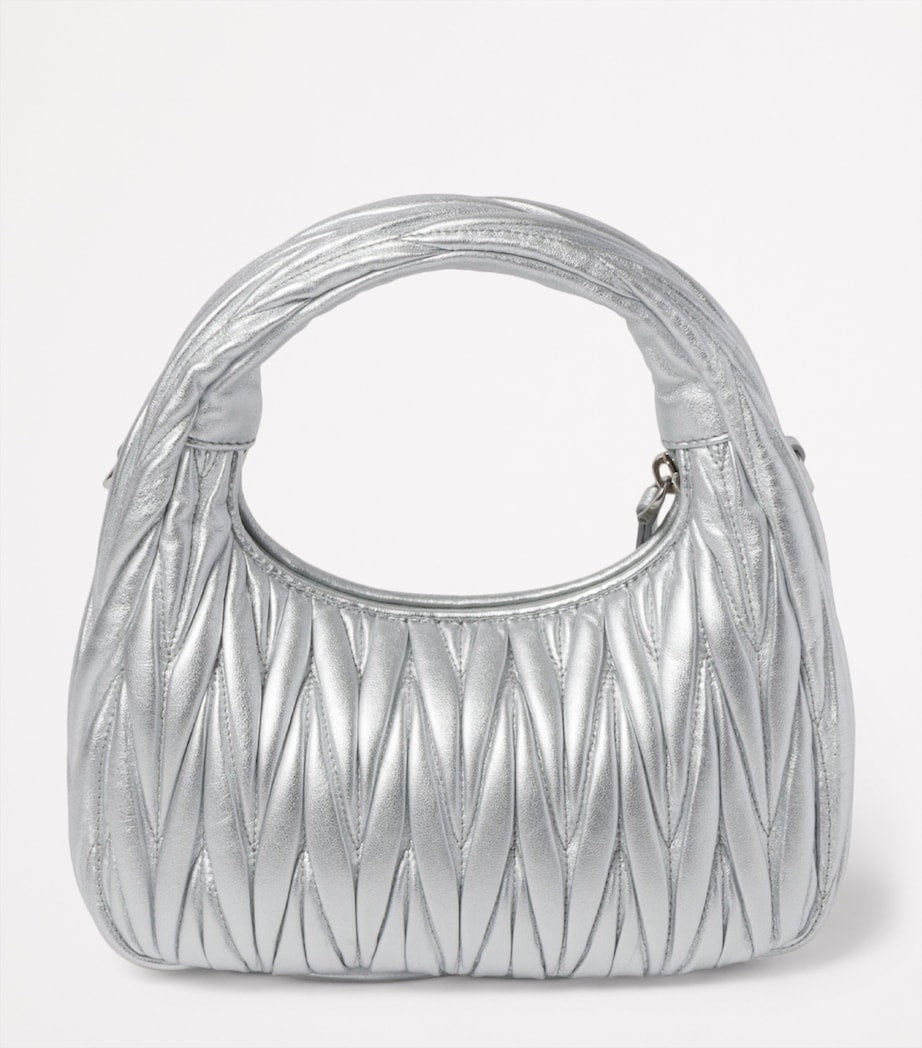 Miu Miu Matelassé Leather Wander Top-Handle Bag (British brand)