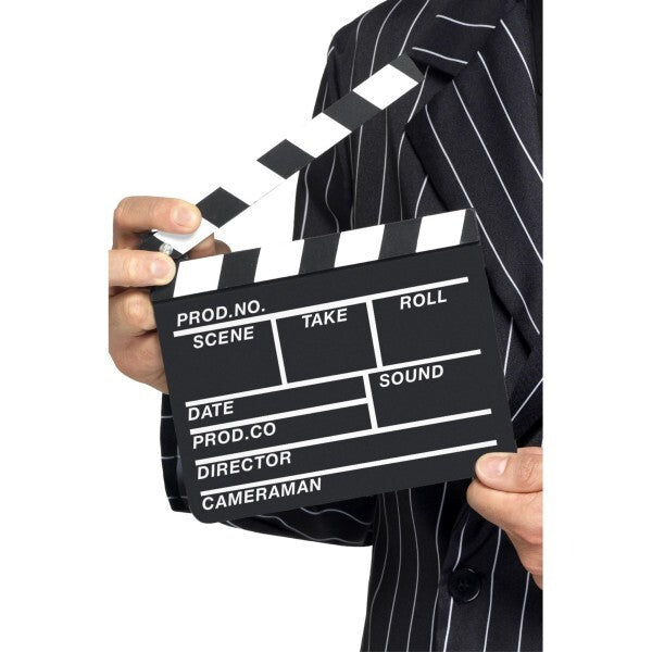 Smiffys Hollywood style clapper board 20cm (British brand)