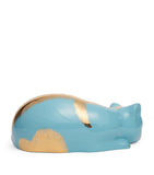 Fornasetti ceramic striato cat ornament - British product