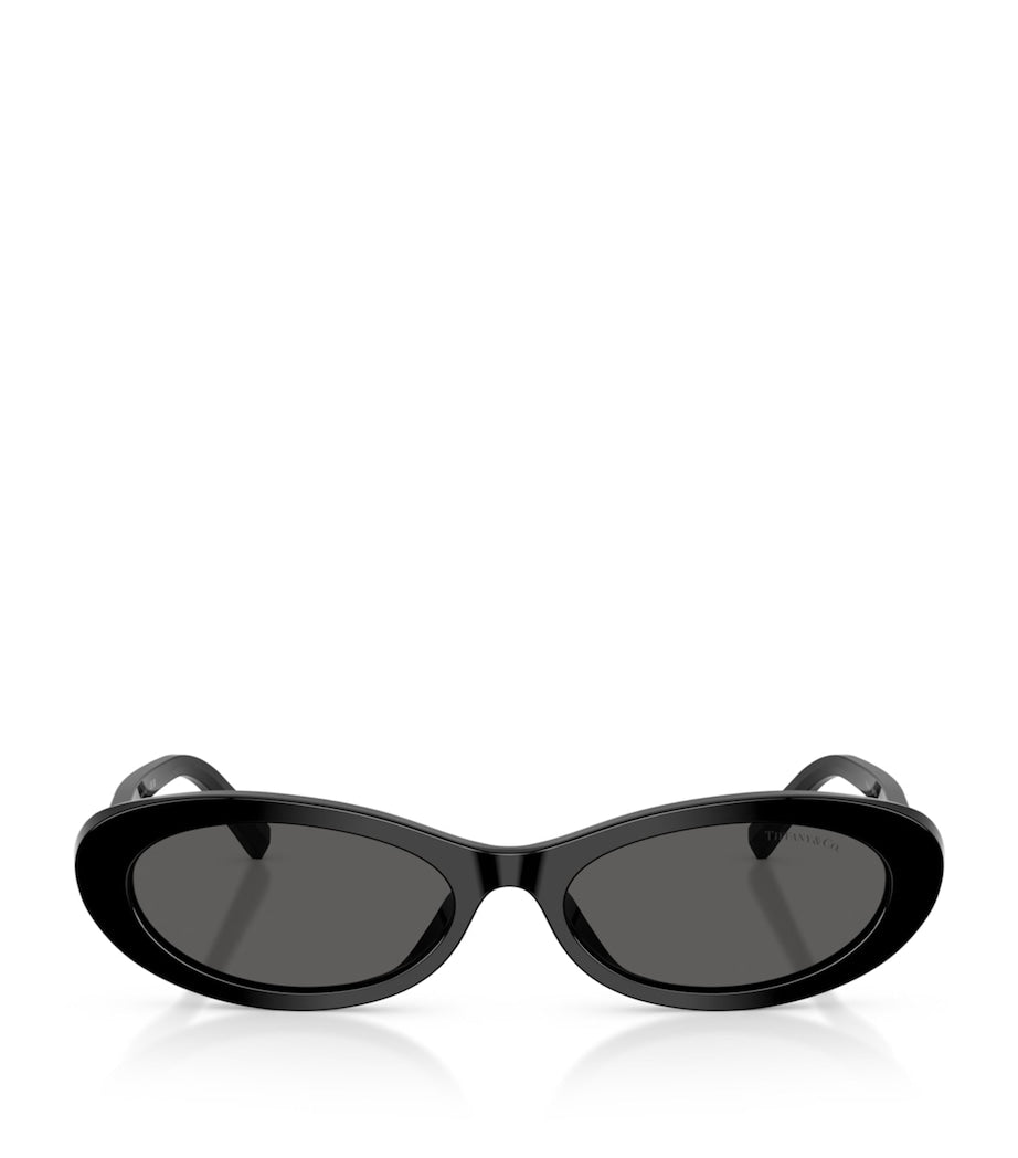 Tiffany & Co. oval acetate sunglasses TF4250, imported from the UK
