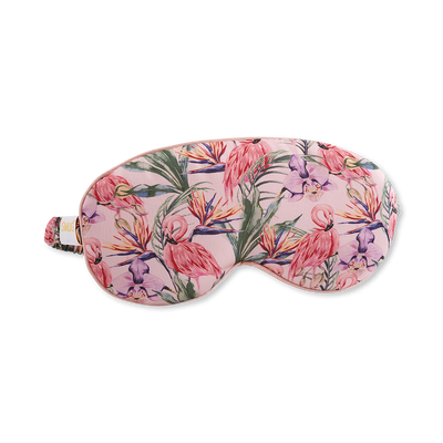 Holland & Barrett Smug Cloud Padded Satin Sleep Mask Flamingo Paradise- Buy online at McGrocer