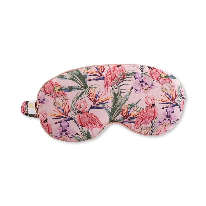 Smug sleep mask Flamingo Paradise, UK version