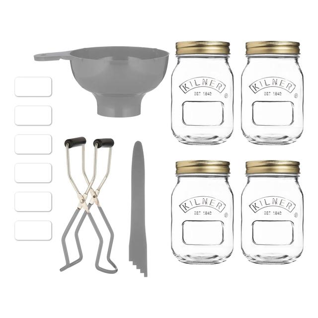 Kilner 8 Piece Preserving Starter Set Tableware & Kitchen Accessories M&S   