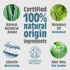 Salt Of The Earth roll-on deodorant vetiver citrus 75ml, imported from the UK