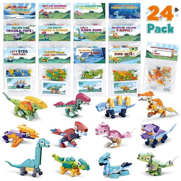 Livingandhome toy advent calendar car dinosaur set, imported from the UK