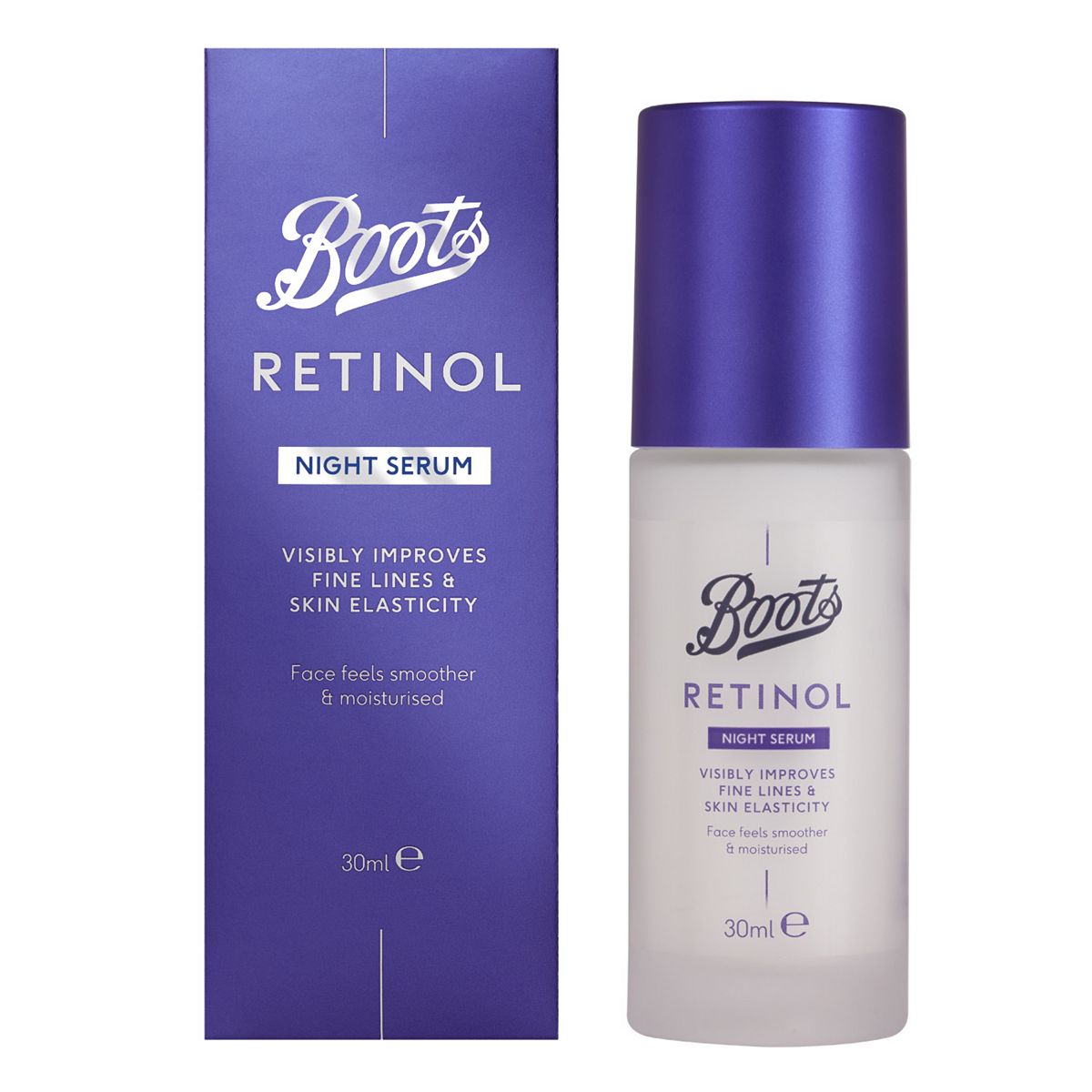 Boots Retinol Night Serum 30ml GOODS Boots   