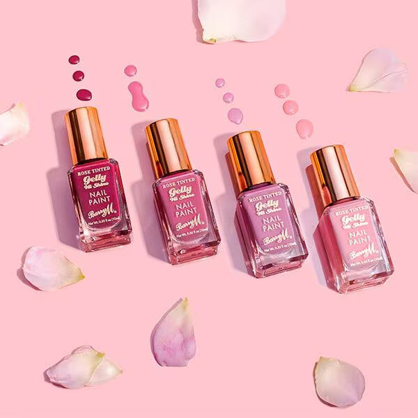 Barry M Rose Tinted Gelly Nail Paint Blushed - British product