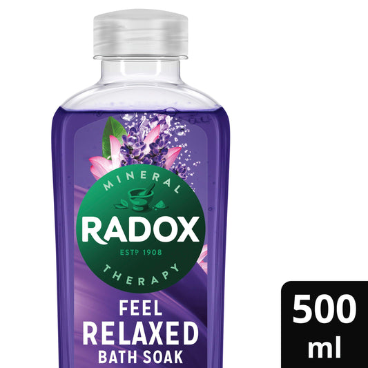 Radox Bath Soak Feel Relaxed 500ml Bath Sainsburys   