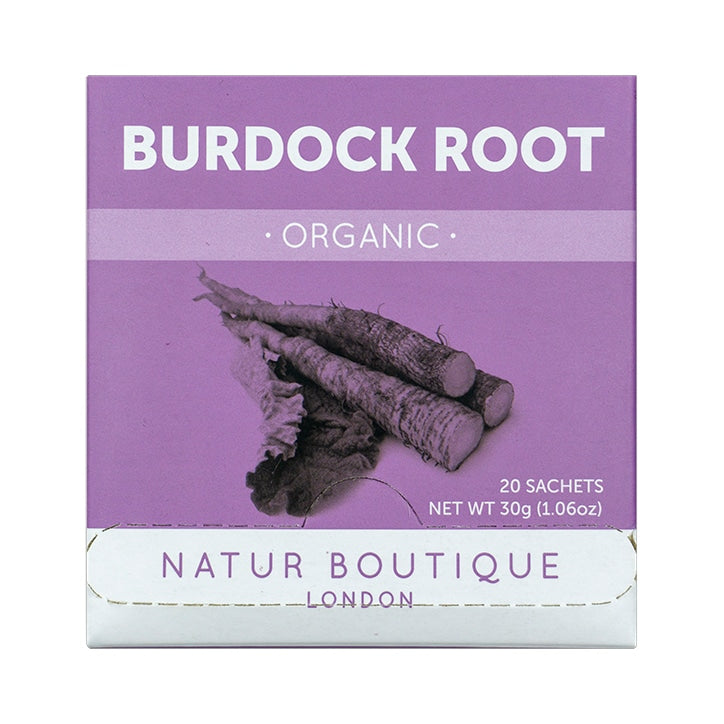 Natur Boutique Organic Burdock Root Tea 20 Sachets Herbal Tea Holland&Barrett   