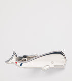 Thom Browne silver whale tie bar 3cm (British brand)