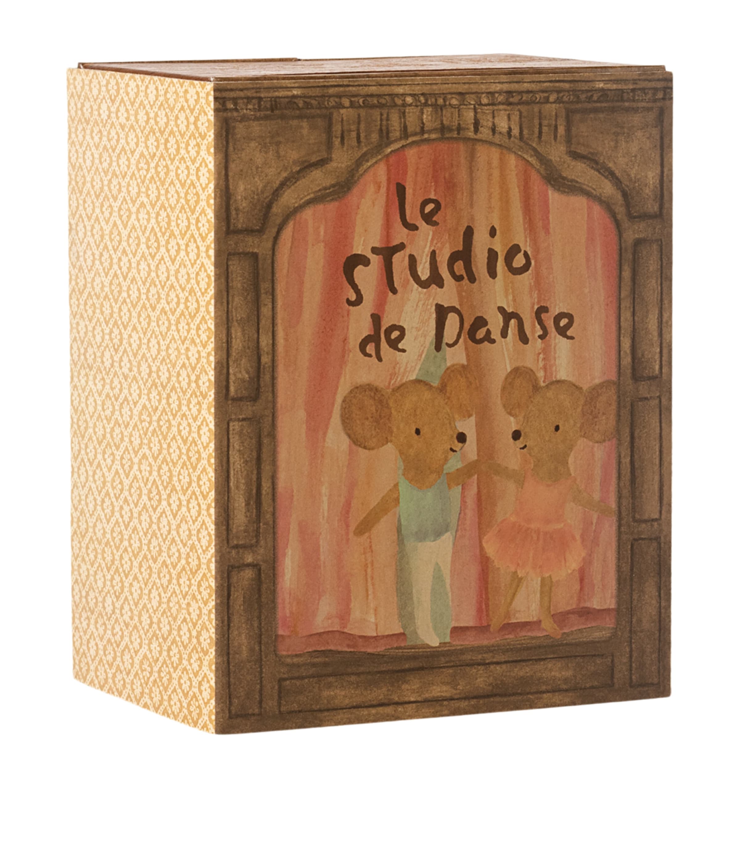 Maileg Ballet Mice with Dance Studio Playset 17cm, imported from the UK