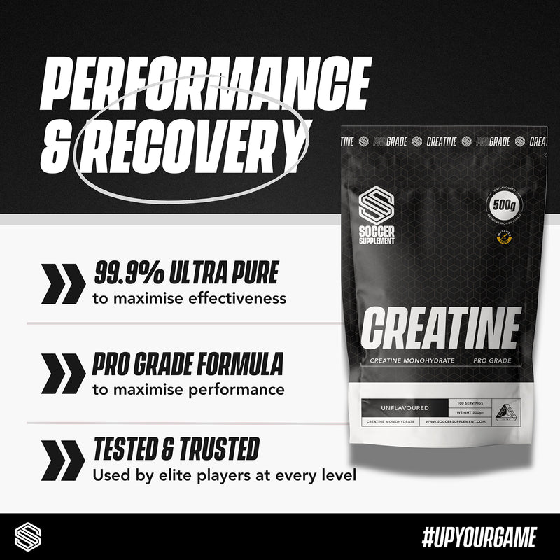Creatine Monohydrate powder supplement - British product