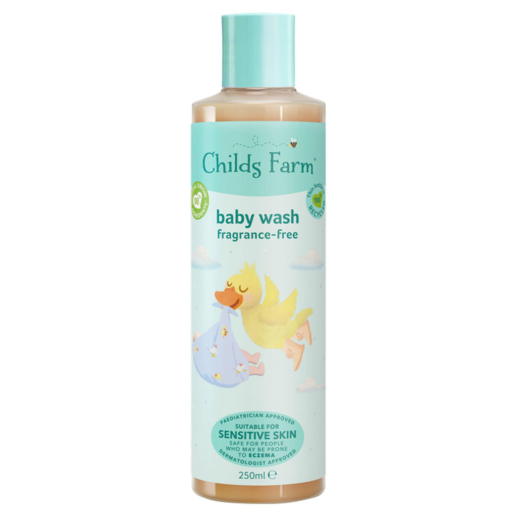 Childs Farm Baby Wash Fragrance Free 250ml