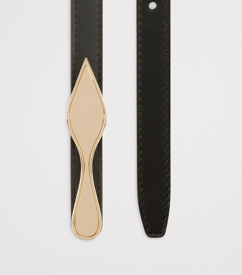 Christian Louboutin Bettina reversible belt, imported from the UK