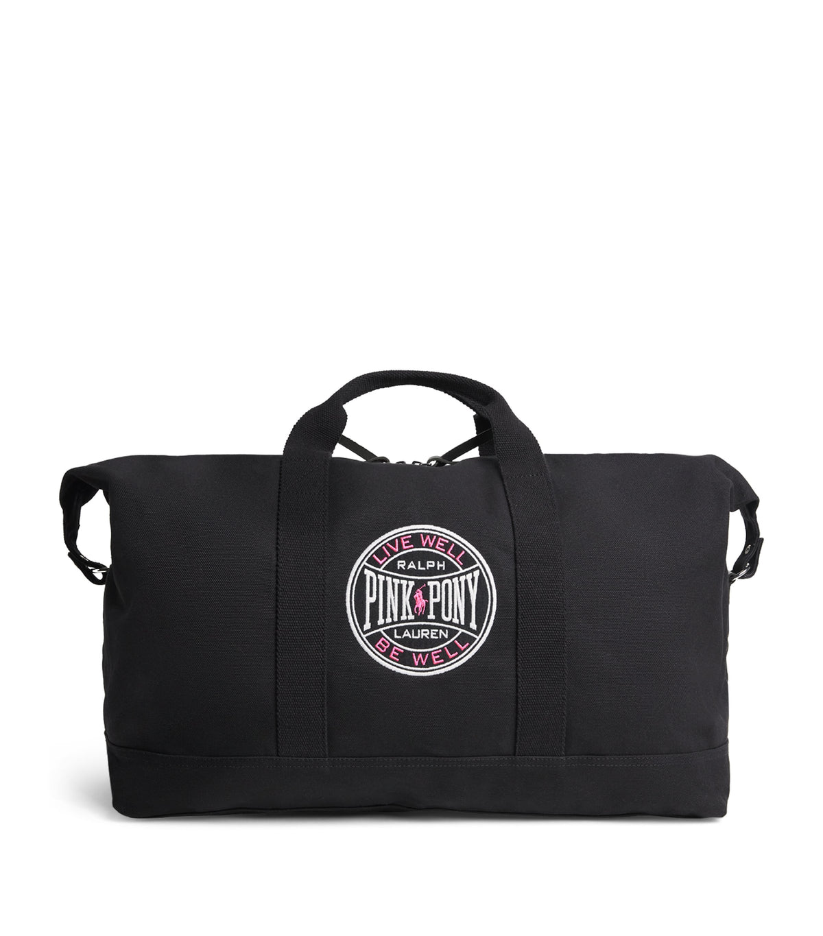 Polo Ralph Lauren cotton pink pony duffle bag, imported from the UK