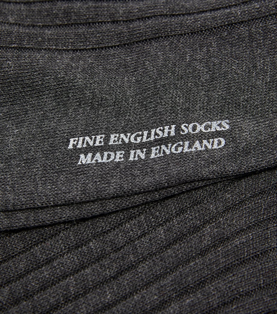Pantherella Cotton Tailored socks - British product