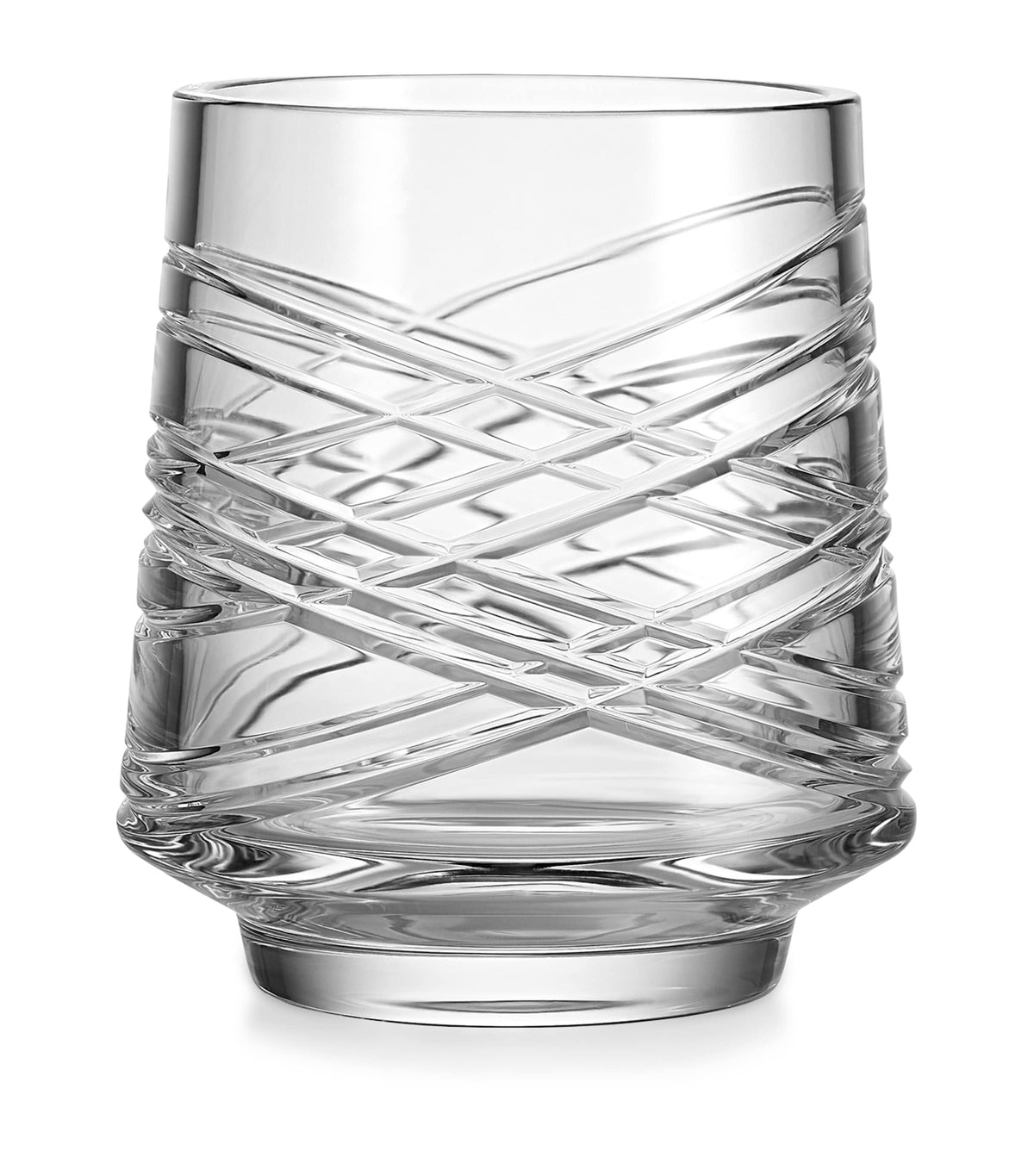 Waterford Crystal Aran ice bucket with footed base and 2L capacity (British brand)