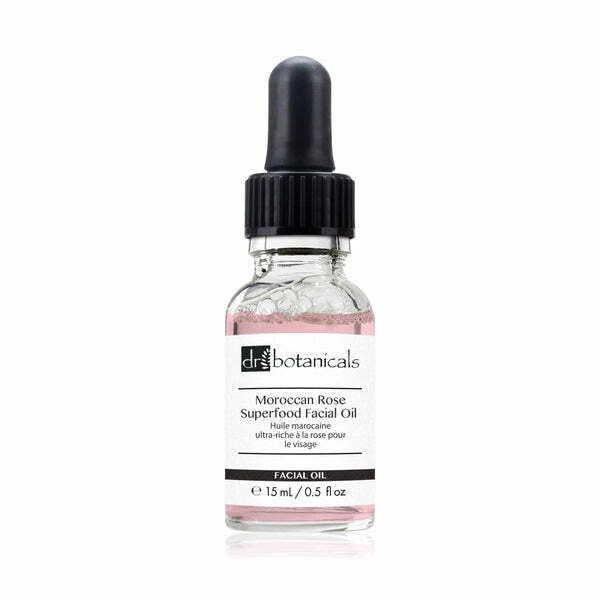 Dr Botanicals Moroccan Rose Facial Oil with HA & Vit C 15ml GOODS Superdrug   