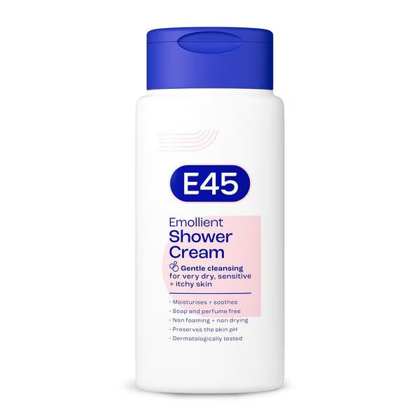 E45 Emollient Shower Cream 200ml - British product