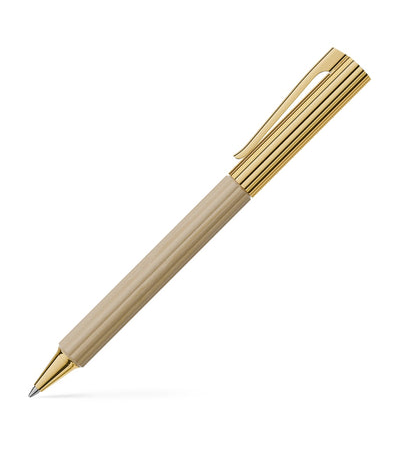 Harrods Graf von Faber-Castell Gold-Trim Hainbuchenholz Bloom Kugelschreiber – online kaufen bei McGrocer